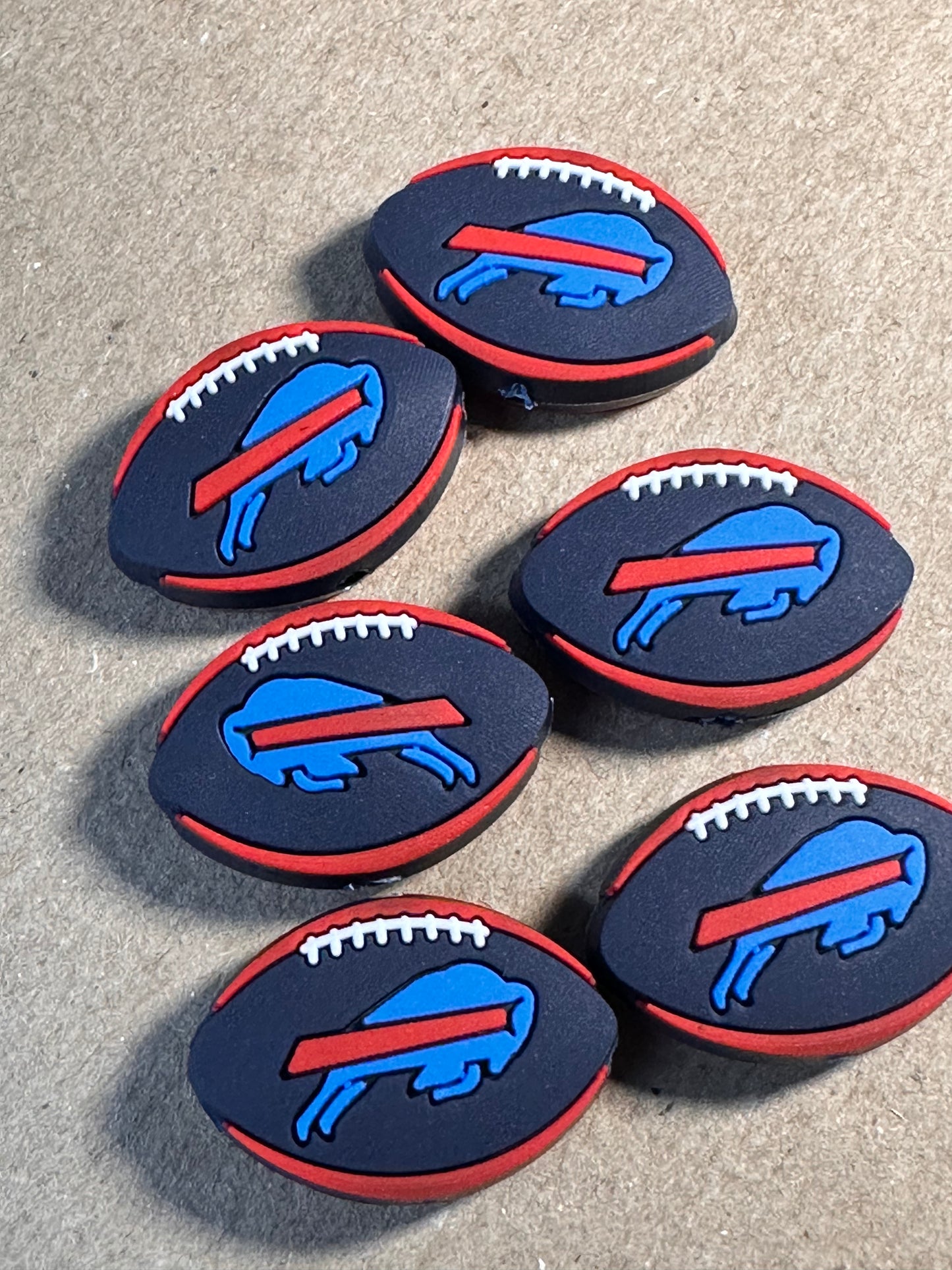 Buffalo Bills focal bead/ football