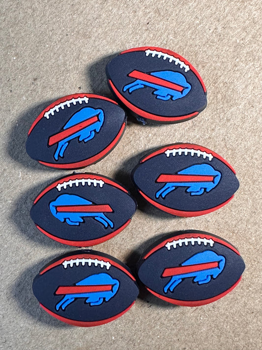 Buffalo Bills focal bead/ football