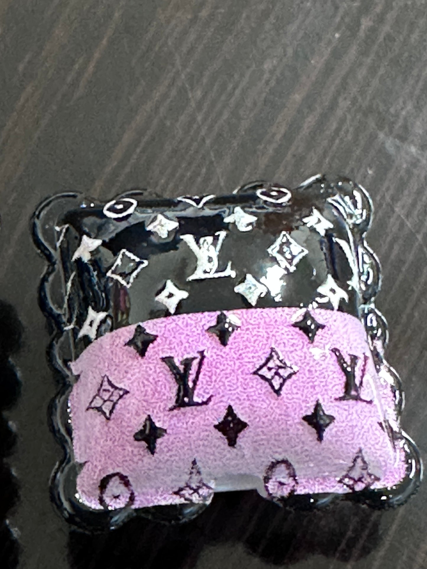 Favorite fancy pillow acrylic focal bead- set of 2/ focal bead/ pen beading / keychain bead/choose from two designers