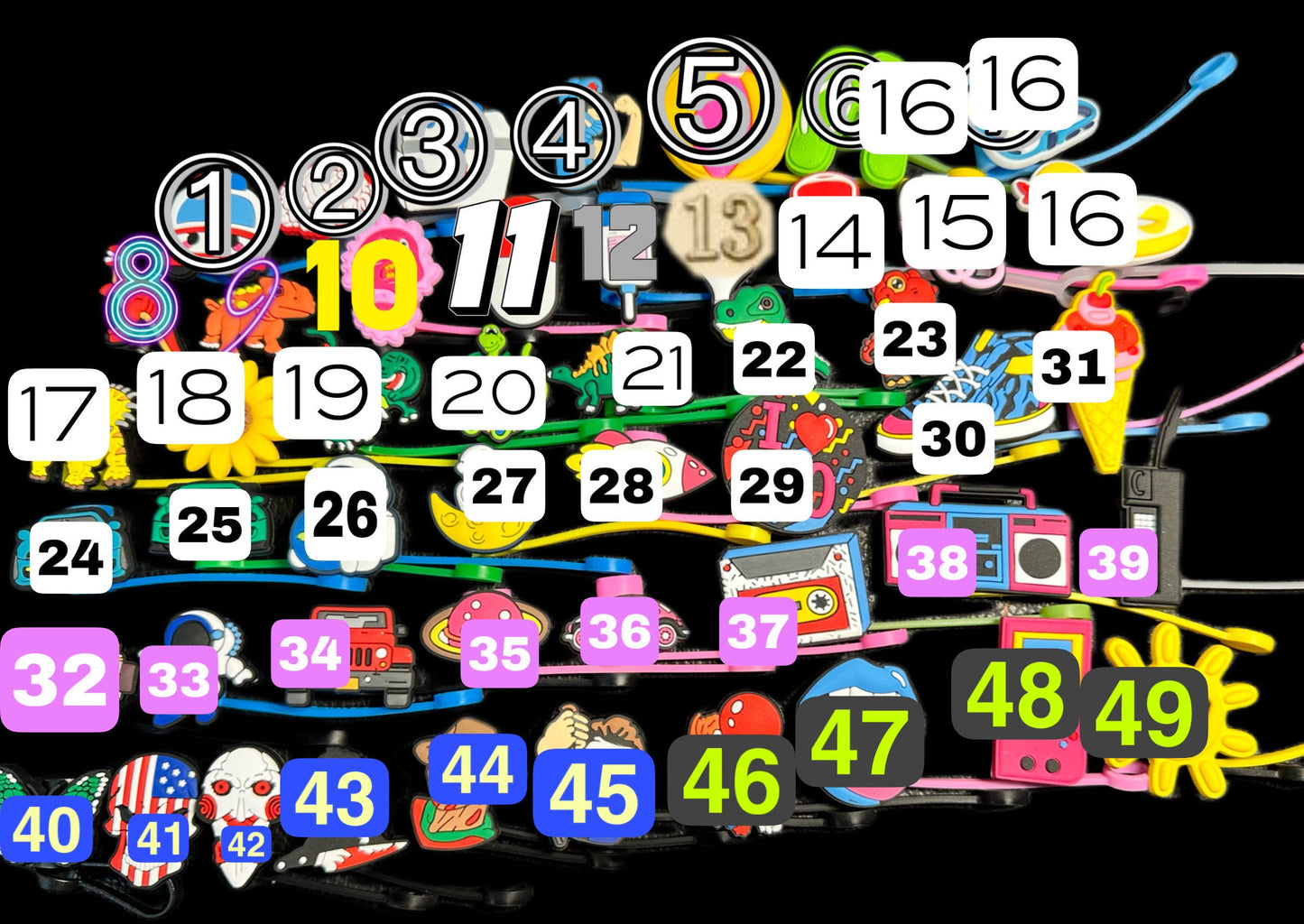 Straw Cap Cover/ Reusable/ Tumbler Cup Accessories/ Straw Tip/ assorted designs to choose from!