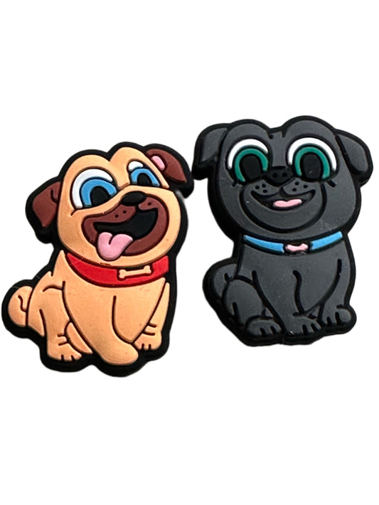 Pug dogs/ Focal Bead/ beadable pen/ Silicone bead/ keychain bead/ DIY/ Dogs