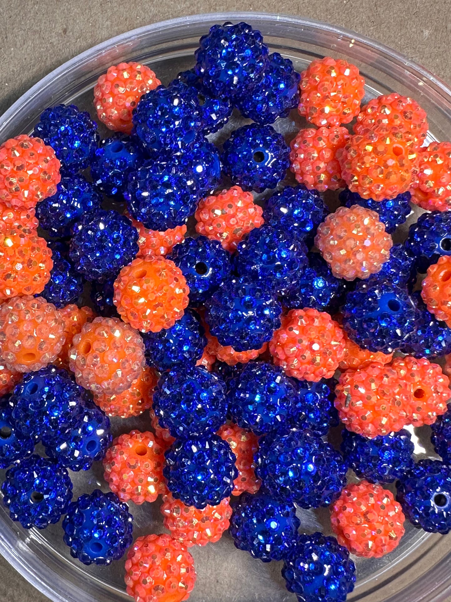 Ten (10) beads included/ jewelry Bead/ beadable pen beads/ keychain bead/ DIY/ 16mm