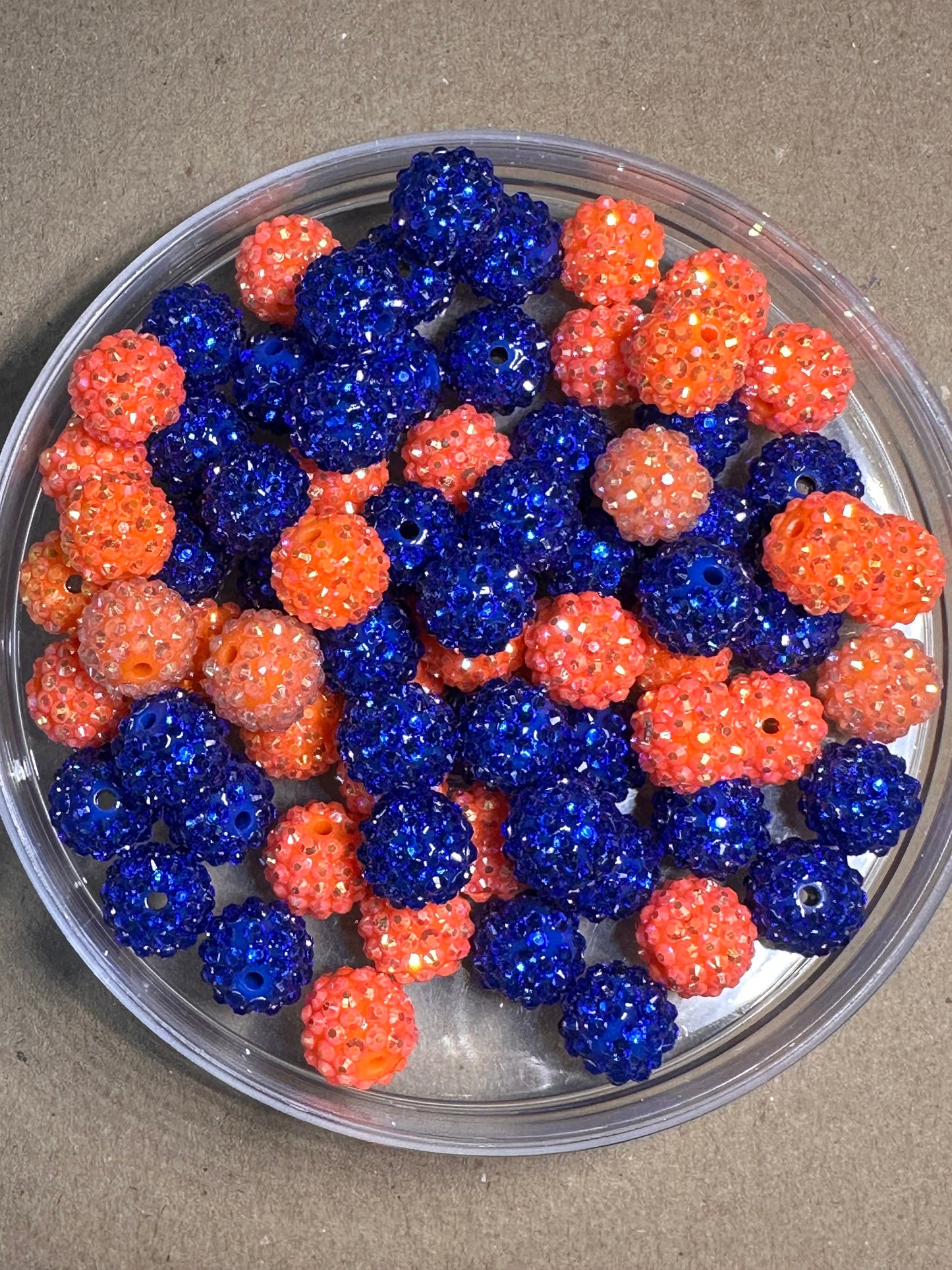 Ten (10) beads included/ jewelry Bead/ beadable pen beads/ keychain bead/ DIY/ 16mm